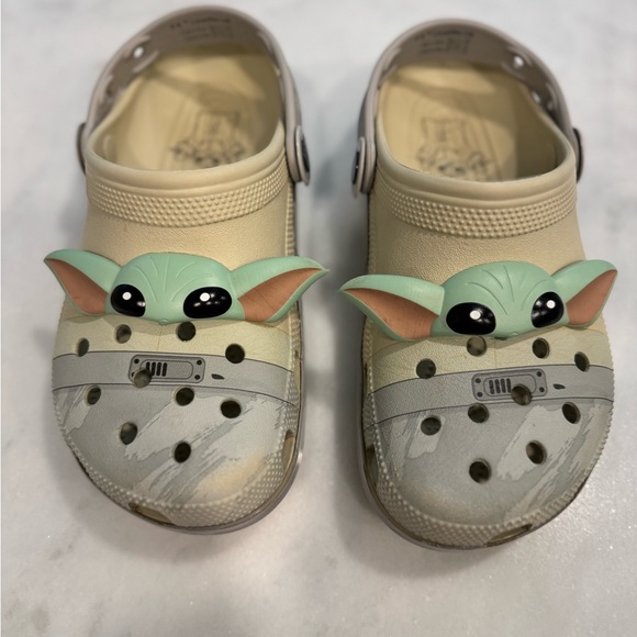 CROCS Other - Baby Yoda Crocs Men’s Size 7